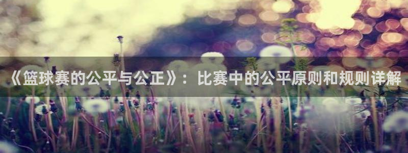  米兰体育极速提款提取不出来：《篮球赛的公平与公正》：比赛中的