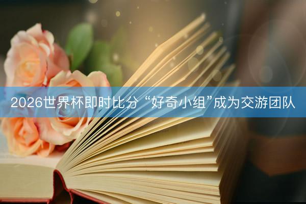 2026世界杯即时比分 “好奇小组”成为交游团队